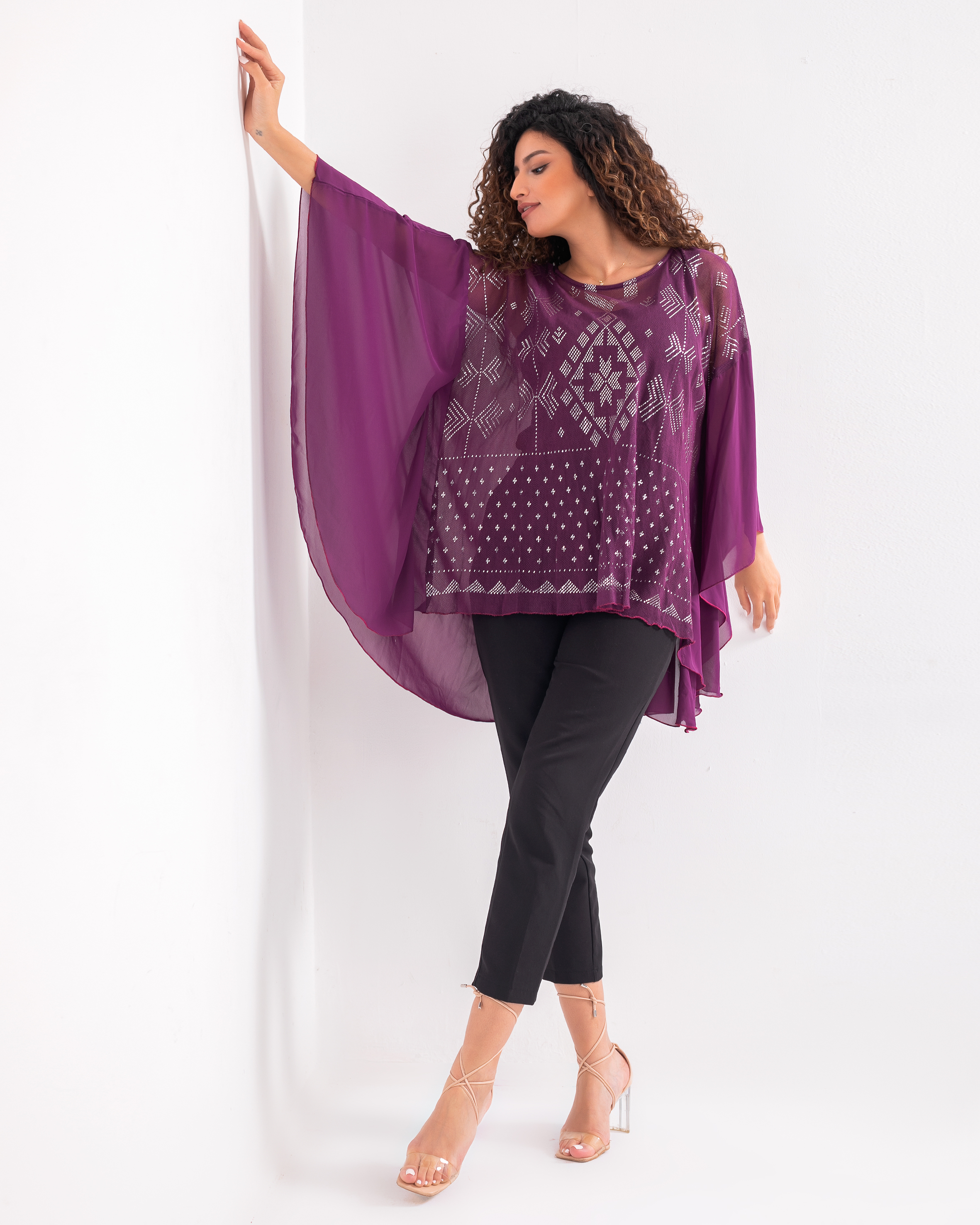 Butterfly Blouse Mauve