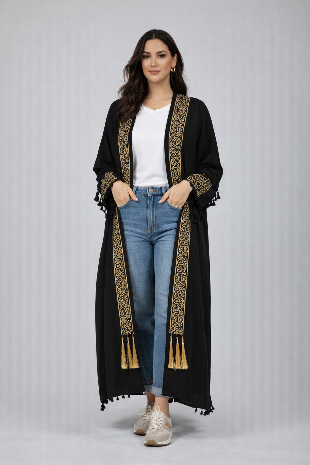Cardigan Black Cotton
