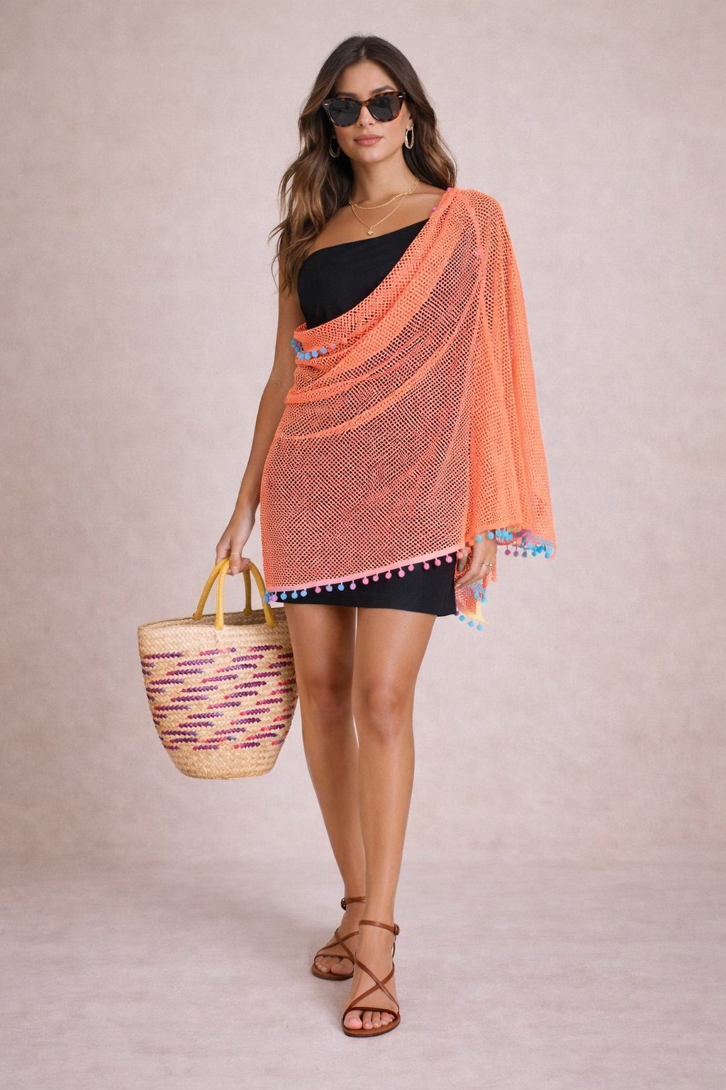 Net Coverup Orange