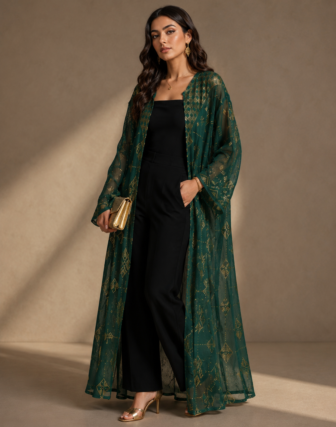 Tally Kimono Green