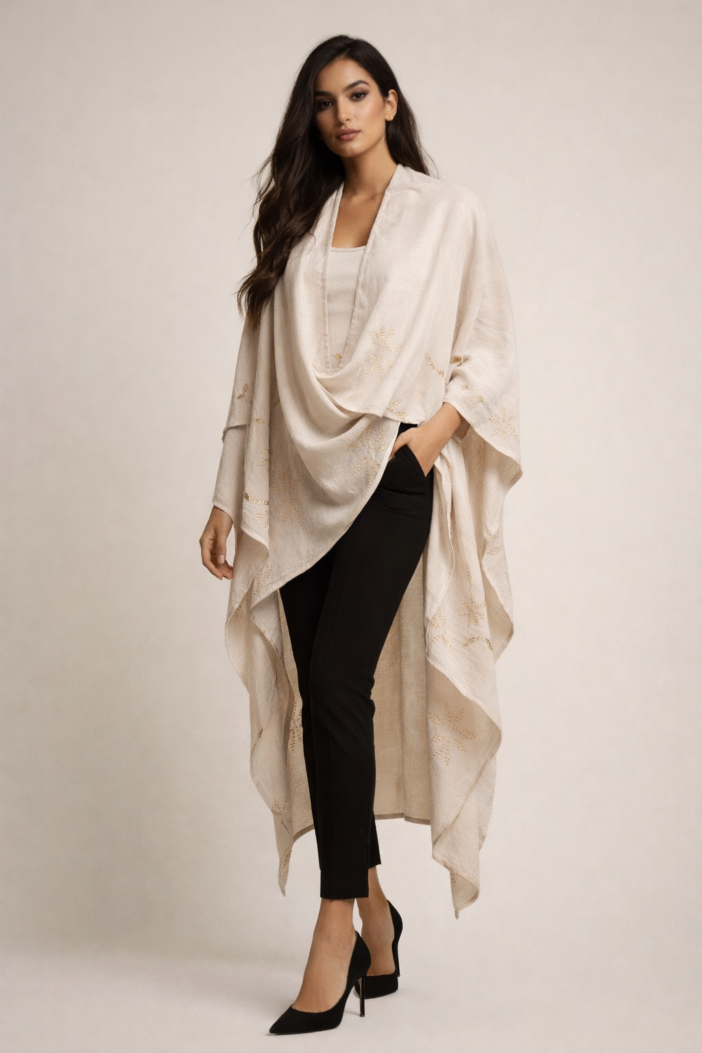 Linen Kimono 2 Cream